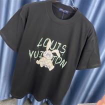 2026FW ルイヴィトン コピー Ｔシャツ ウサギ 縫ぐるみ ロゴ プリント ...