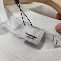 2026春夏の新作 バーバリー 偽物 Ｔシャツ 刺繡 ロゴ 立体的 馬術騎士 コットン生地 BURBERRY