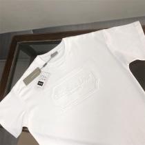 ミニマリズム DIOR スーパーコピー Ｔシャツ エンボスロゴ 立体感 プリント柄 2色 ディオール