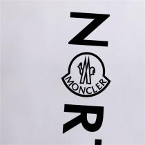 人気半袖 モンクレール スーパーコピー Ｔシャツ ロゴ プリント ワッペン ユニセックス 2色 MONCLER
