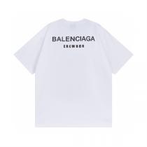 ストリート系 BALENCIAGA スーパーコピー Ｔシャツ 水のペットボトル ロゴ プリント 2色 綿 バレンシアガ 
