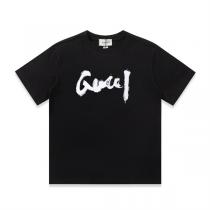 GUCC1 X バレンシアガ スーパーコピー Ｔシャツ コラボ 落書き ロゴ プ...