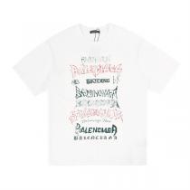人気作お勧め バレンシアガ スーパーコピー Ｔシャツ ゴシック ロゴ プリント ストリート系 BALENCIAGA 