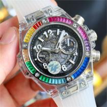 HUBLOT スーパーコピー 時計 BIG BANG シリーズ 411.JX.4802.RT ウブロ サファイアレインボー ウブロ