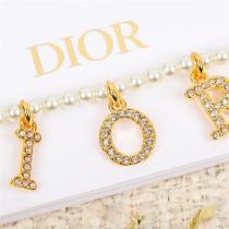永遠の魅力 ディオール コピー ブレスレット レディース 白い真珠 D.I.O.R. DIOR 