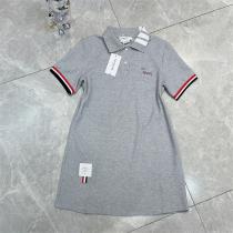 遊び心が溢れるデザイン トムブラウン コピー ポロワンピース 犬 可愛い リラックス感 THOM BROWNE