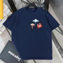 ウォーターカラーサマー ルイヴィトン コピー Ｔシャツ 刺繡 ロゴ 貼り付け 海 ビーズアニマル LOUIS VUITTON