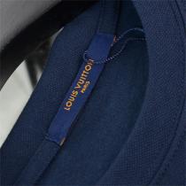 ウォーターカラーサマー ルイヴィトン コピー Ｔシャツ 刺繡 ロゴ 貼り付け 海 ビーズアニマル LOUIS VUITTON