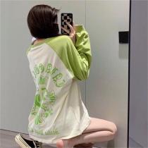 アボカド CHROME HEARTS コピー 長袖Tシャツ オーバーサイズ 新鮮な色合い ロゴプリント クロムハーツ