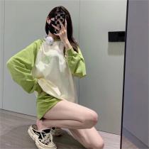 アボカド CHROME HEARTS コピー 長袖Tシャツ オーバーサイズ 新鮮な色合い ロゴプリント クロムハーツ