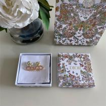 ☆キラキラ新作☆DIOR スーパーコピー ピアス Tribales ピンク ゴールドトーン ディオール
