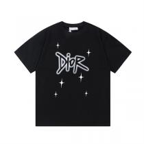 神秘的雰囲気 DIOR スーパーコピー Ｔシャツ 星 ロゴ 輝く プリント 綿 ...