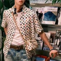 Tyler x LOUIS VUITTON コピー 上下セット シャツ ショーツ...