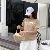 2026春夏新作 CHANE1 スーパーコピー Tシャツ モフオフ ロゴ 貼り付...