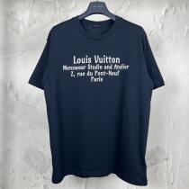 LOUIS VUITTON コピー Ｔシャツ ロゴ プリント サイン バッグ 3...