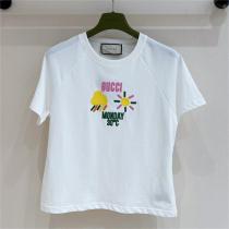 GUCC1 スーパーコピー Ｔシャツ Monday 30°C ロゴ 刺繡 Brighten the Monday