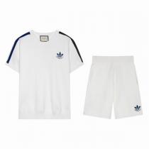 Adidas x GUCC1 スーパーコピー 上下セット コラボ アディダス ス...