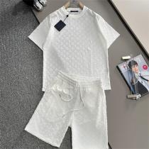 柔らかな質感 LOUIS VUITTON スーパーコピー 上下セット モノグラム パターン コットン ルイヴィトン