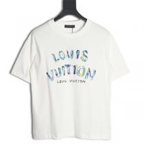 2026年新作おすすめ ルイヴィトン コピー Ｔシャツ 迷彩 ロゴ 可愛い プリ...