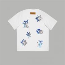 2026春シーズン ルイヴィトン コピー Ｔシャツ ロゴ プリント 100％コットン オーバーサイズ ユニセックス LOUIS VUITTON