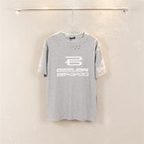 BALENCIAGA スーパーコピー Ｔシャツ GENERATED シリーズ ロゴ プリント ダメージ風 ストリート バレンシアガ