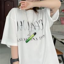 CHANE1 スーパーコピー Ｔシャツ オーバーサイズ 落書きロゴ サイン 独特...