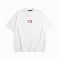 柔らかい Y-3 スーパーコピー Tシャツ 綿素材 ロゴ プリント 赤色 かっこ...