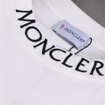2026年春コレクション モンクレール スーパーコピー Ｔシャツ 刺繡 ロゴ クルーネック ユニセックス 純綿生地 MONCLER
