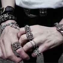 ☩2026クラシック☩CHROME HEARTS コピー リング オーバルスター シルバー925 OVAL STAR クロムハーツ