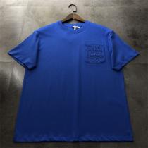 2026春夏 ロエベ コピー Tシャツ カジュアル クラインブルー ロゴ エンボ...