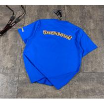 お洒落クロムハーツ 半袖tシャツCHROME HEARTS新作人気ランキング2026春夏青いオーバーサイズ