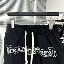 クロムハーツ コピー ハーフパンツ クラシック エレガント 刺繍 立体感 レザー カジュアル CHROME HEARTS