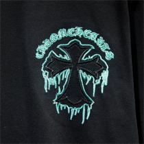 CHROME HEARTS スーパーコピー Tシャツ ロゴ 刺繍 アーティスティック 立体感 軽快 通気性 柔軟 クロムハーツ