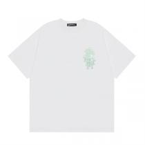 クロムハーツ コピー Tシャツ ヴィンテージ こなれ感 クロス ロゴ プリント 着心地抜群 シンプル CHROME HEARTS 