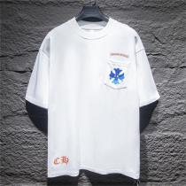 CHROME HEARTS スーパーコピー Tシャツ ロゴ プリント エレガント 立体感 高級感 柔らかい クロムハーツ 