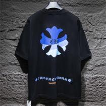 CHROME HEARTS スーパーコピー Tシャツ ロゴ プリント エレガント 立体感 高級感 柔らかい クロムハーツ 