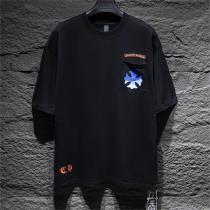 CHROME HEARTS スーパーコピー Tシャツ ロゴ プリント エレガント 立体感 高級感 柔らかい クロムハーツ 