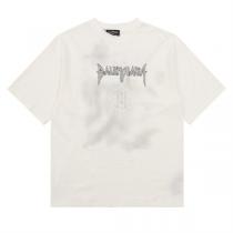 【柔らか肌触り】バレンシアガ スーパーコピー Ｔシャツ コットン バックロゴ プ...