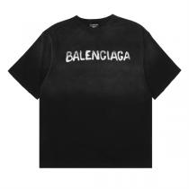 BALENCIAGA スーパーコピー Ｔシャツ 水洗い BBロゴ 洗練 カジュア...