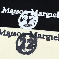 Maison Margiela スーパーコピー Ｔシャツ 数字 タグ カレンダー プリント柄 ユニセックス メゾン マルジェラ