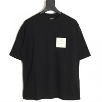 24SS バレンシアガ コピー Ｔシャツ レーベル ロゴ オーバーサイズ プレミアム ロゴ プリント BALENCIAGA