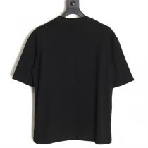 24SS バレンシアガ コピー Ｔシャツ レーベル ロゴ オーバーサイズ プレミアム ロゴ プリント BALENCIAGA