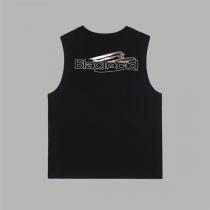 バレンシアガ スーパーコピー タンクトップ ロゴ プリント AI シリーズ ユニセックス 純綿素材 オーバーサイズ BALENCIAGA