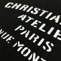 DIOR コピー Ｔシャツ ロゴ 通気性 カジュアル 100％コットン グラデーション ディオール 