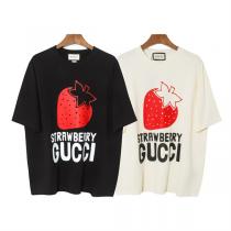 2026SS GUCC1 スーパーコピー Tシャツ STRAWBERRY イチゴ...