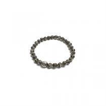 クロムハーツ コピー ブレスレット BEAD シルバー ユニセックス シルバービーズ CHROME HEARTS 