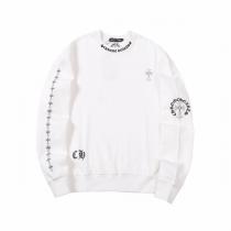 2026コレクション CHROME HEARTS コピー トレーナー ロゴ プリント柄 ユニセックス 黒 白 2色 クロムハーツ