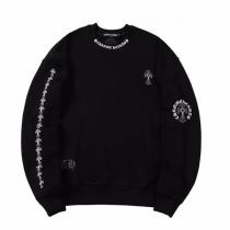 2026コレクション CHROME HEARTS コピー トレーナー ロゴ プリント柄 ユニセックス 黒 白 2色 クロムハーツ