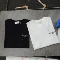2026コレクション メゾン マルジェラ コピー Ｔシャツ カレンダー風 数字柄 刺繍 2色 Maison Margiela