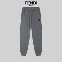 人気推薦 フェンディ スーパーコピー パンツ ロゴ カジュアル ユニセックス カッコイイ 夏の定番 FENDI